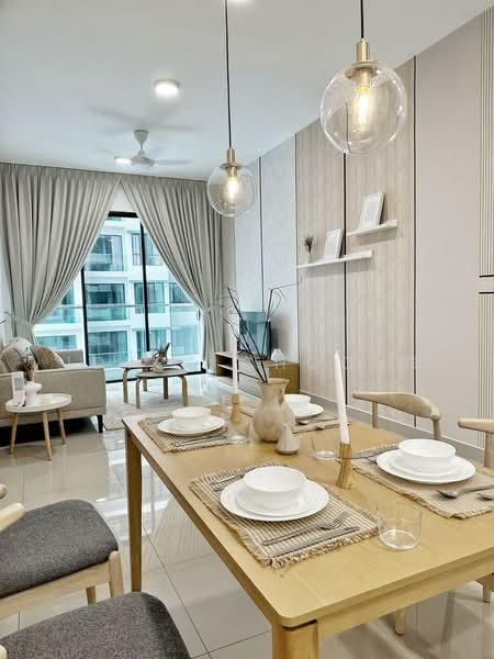 Service Residence for Rent at Lavile Kuala Lumpur - Joyce Choong - Living Room - PropertyGuru.com.my