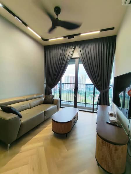 Service Residence for Rent at Setia City Residences - Abby Woo - Living Room - PropertyGuru.com.my