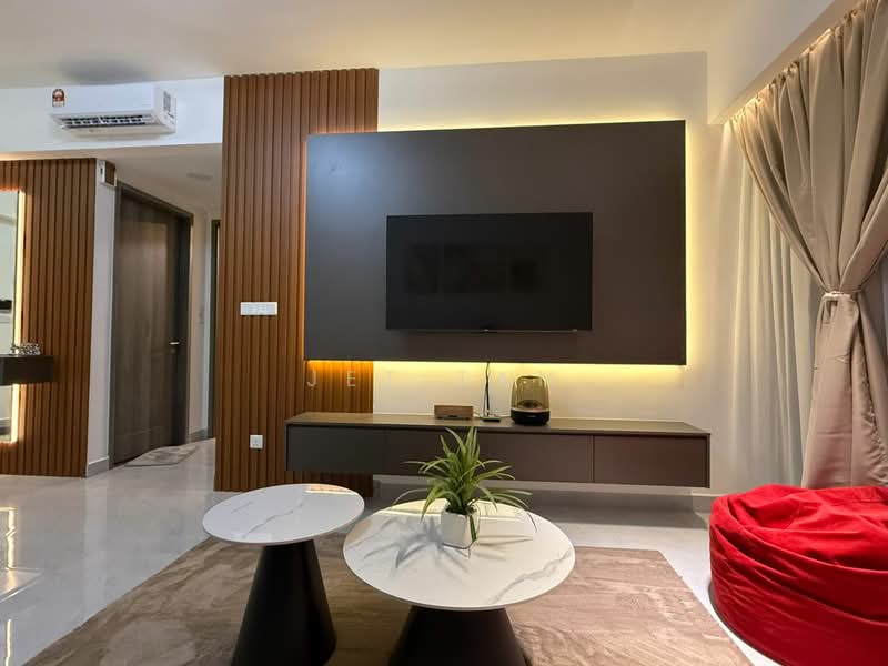 Service Residence for Sale at Residensi Agile Delima - Jet Tan - Living Room - PropertyGuru.com.my