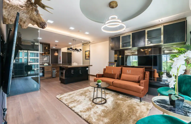 Service Residence for Sale at Silk Sky - Stella Lim - Living Room - PropertyGuru.com.my