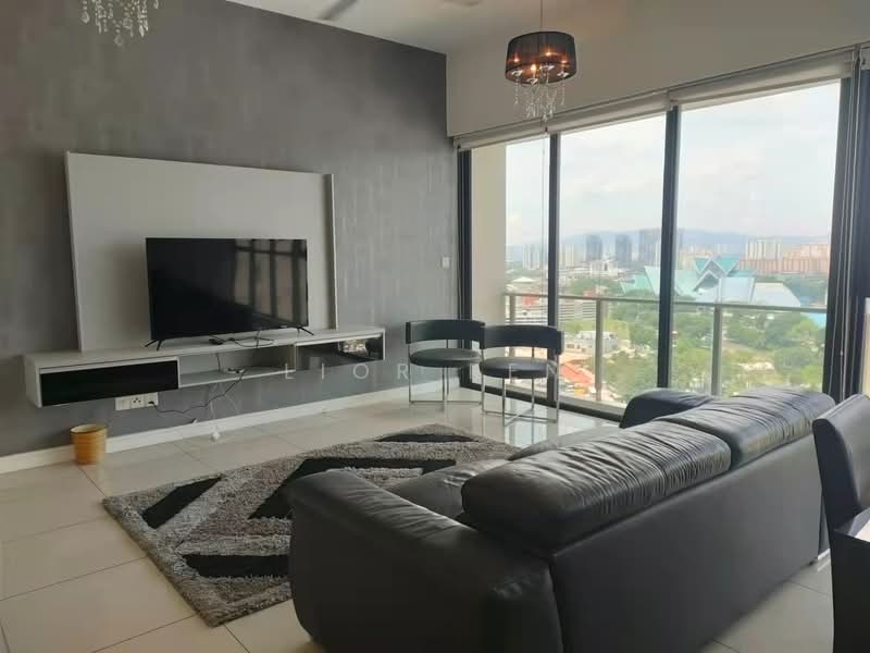 Servis Apartment untuk Dijual di Setia SKY Residences - Lior Ren - Living Room - PropertyGuru.com.my