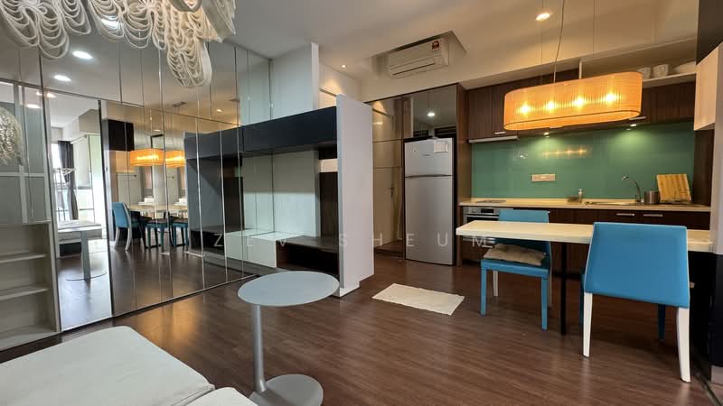 Servis Apartment untuk Disewa di Verve Suites - Zev Sheum - Living Room - PropertyGuru.com.my