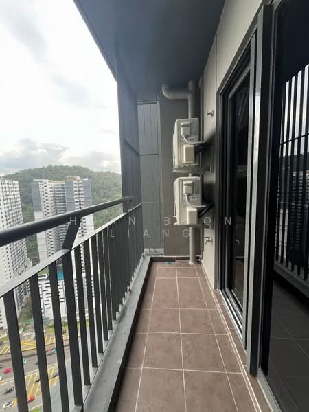 Service Residence for Rent at D'Quince Residences - Huan Boon Liang - Balcony - PropertyGuru.com.my