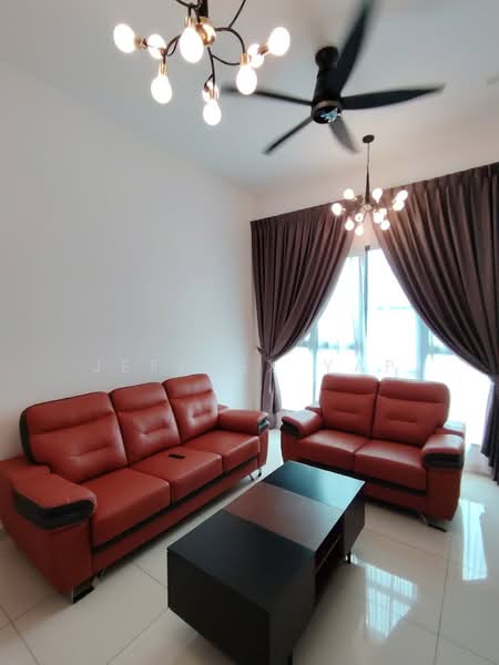 Kondominium untuk Disewa di Hillcrest Heights - Jeffrey Yap - Living Room - PropertyGuru.com.my