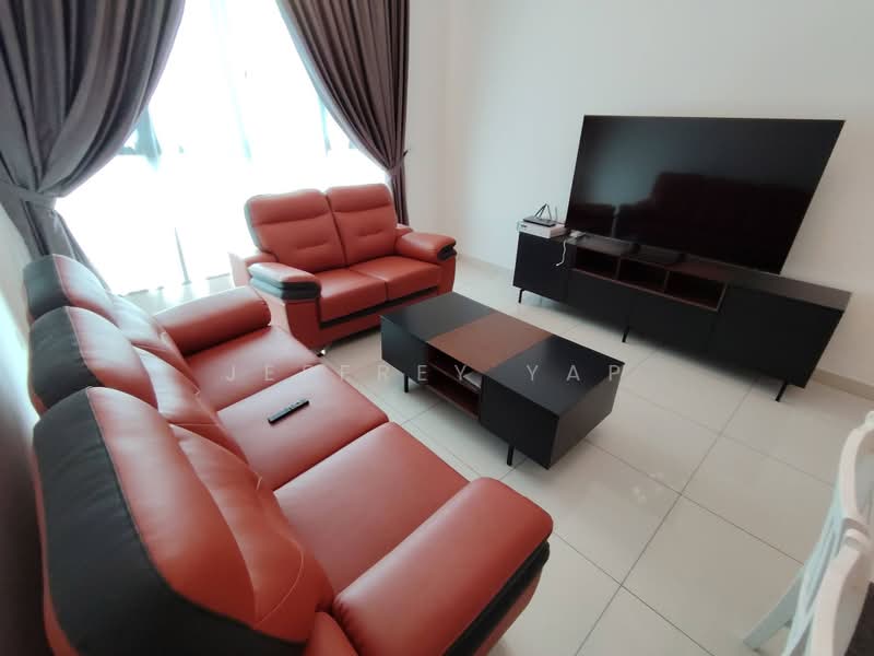 Kondominium untuk Disewa di Hillcrest Heights - Jeffrey Yap - Living Room - PropertyGuru.com.my