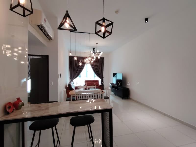 Kondominium untuk Disewa di Hillcrest Heights - Jeffrey Yap - Living Room - PropertyGuru.com.my