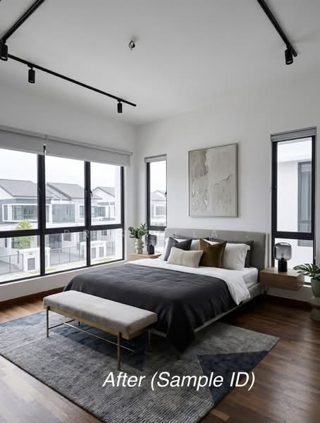 Cluster House for Sale in Shah Alam (Selangor) - Priscilla . - MasterBedroom - PropertyGuru.com.my