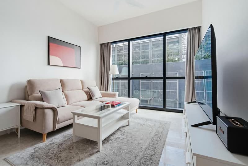 Condominium for Rent at Core Residence @ TRX - Blueground Malaysia - Living Room - PropertyGuru.com.my