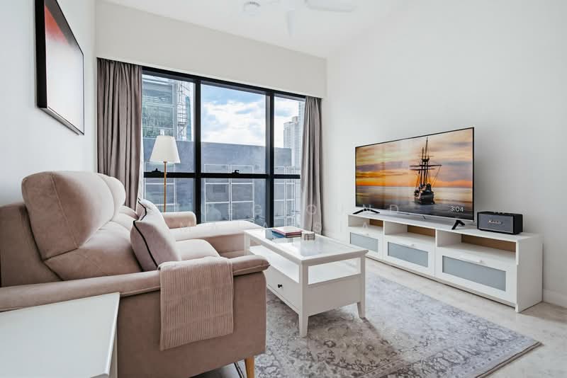 Condominium for Rent at Core Residence @ TRX - Blueground Malaysia - Living Room - PropertyGuru.com.my
