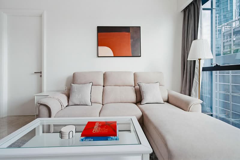 Condominium for Rent at Core Residence @ TRX - Blueground Malaysia - Living Room - PropertyGuru.com.my