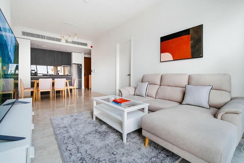 Condominium for Rent at Core Residence @ TRX - Blueground Malaysia - Living Room - PropertyGuru.com.my