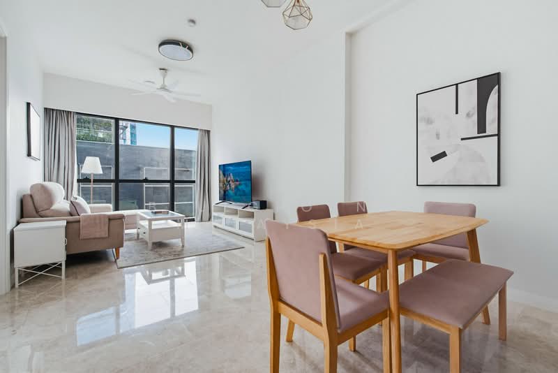 Condominium for Rent at Core Residence @ TRX - Blueground Malaysia - Living Room - PropertyGuru.com.my