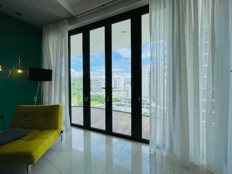 Service Residence for Rent at Arte S - Sue Surjani Muis - Living Room - PropertyGuru.com.my