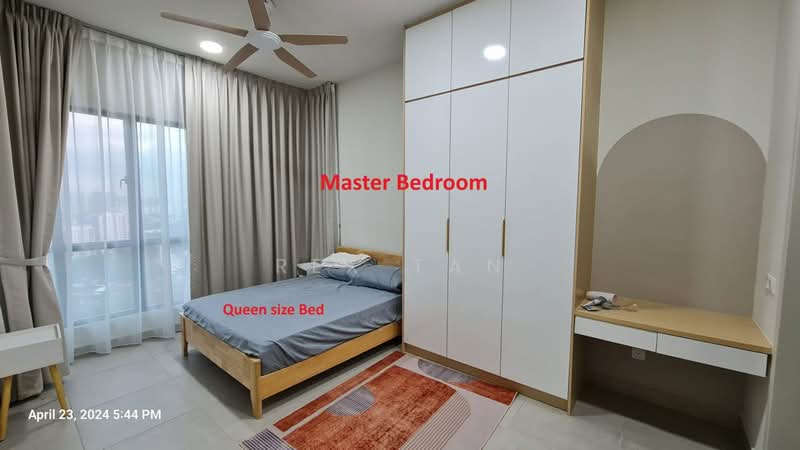 THE Address II, Taman Desa untuk Untuk Disewa - RM 3,600 /bulan, Mac 2026 - Master Bedroom - PropertyGuru.com.my