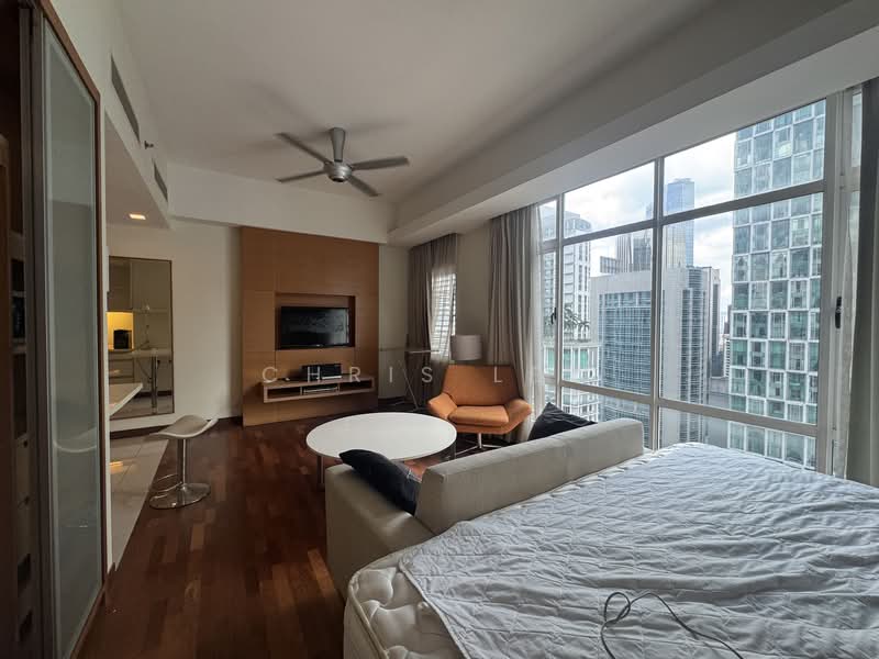 Cormar Suites (Fraser Place (Lot 163)) untuk Untuk Disewa - RM 2,500 /bulan, Mac 2026 - Living Room - PropertyGuru.com.my