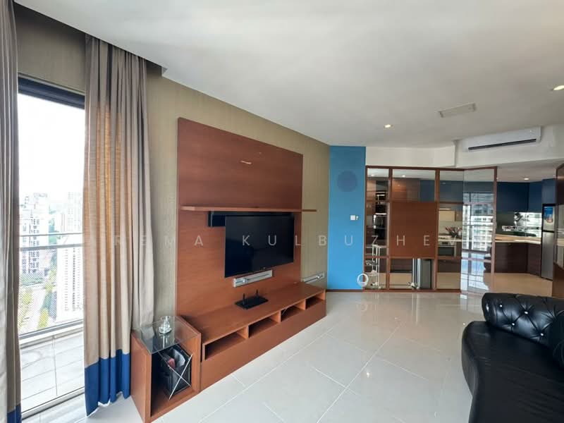 Service Residence for Rent at Verve Suites - Zarema Kulbuzheva - Living Room - PropertyGuru.com.my
