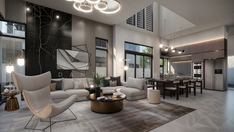 Semi-Detached House for Sale in Taman Rakan (Kajang) - Dante Leong Zhenwen - Living Room - PropertyGuru.com.my