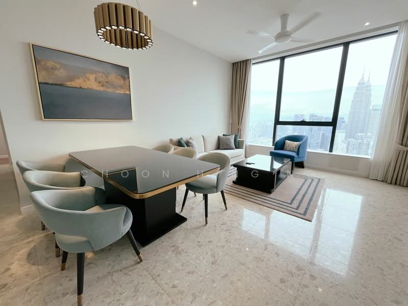 Pavilion Ceylon Hill untuk Untuk Disewa - RM 6,800 /bulan, Mac 2026 - Living Room - PropertyGuru.com.my