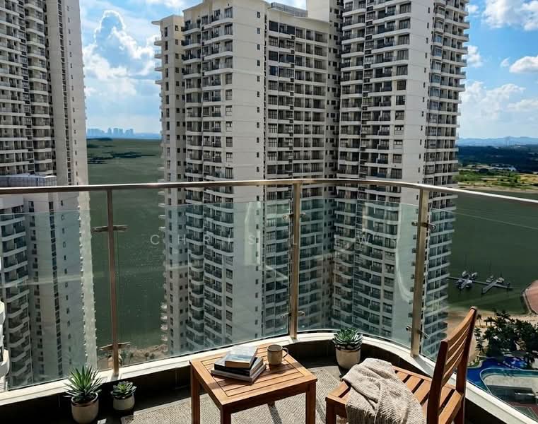 Bay Point @ Country Garden Danga Bay untuk Untuk Disewa - RM 2,500 /bulan, Apr 2026 - Balcony - PropertyGuru.com.my