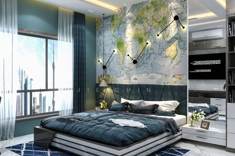 Servis Apartment untuk Dijual di Met 1 Residences - Jie Chin - Bedroom - PropertyGuru.com.my
