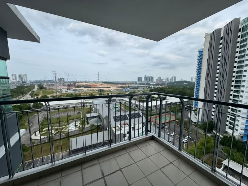 Condominium for Rent at Ujana Executive Apartment - Lucas Lee - Balcony - PropertyGuru.com.my
