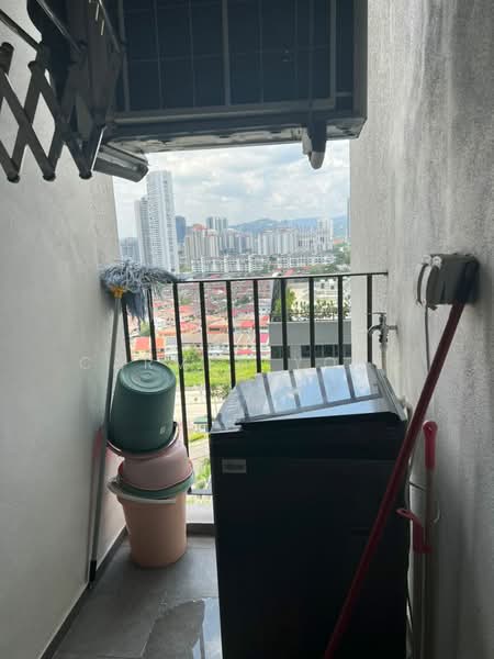Servis Apartment untuk Disewa di Atwater : Service Residences - Carmen Yong - Balcony - PropertyGuru.com.my