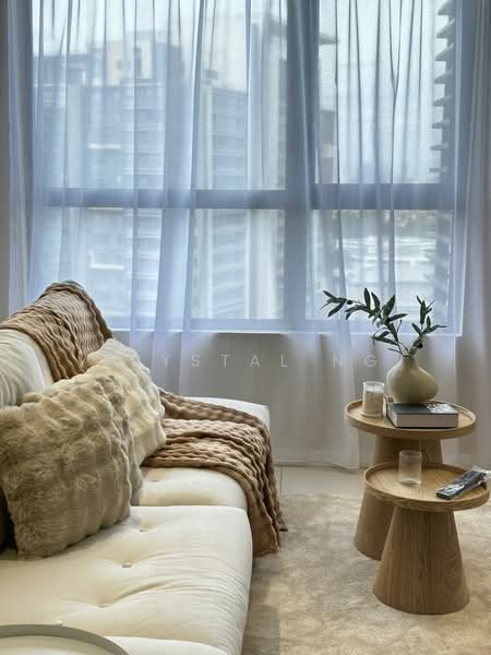 Service Residence for Rent at SouthPlace Residences @ Tropicana Metropark - Krystal Ng - Living Room - PropertyGuru.com.my