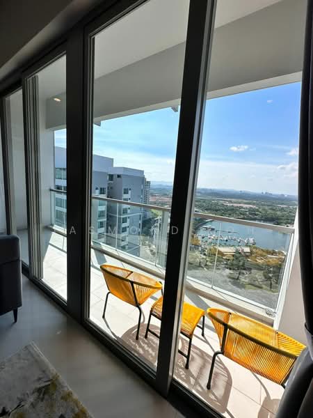 Southern Marina Residences untuk Untuk Dijual - RM 820,000, Mac 2026 - Balcony - PropertyGuru.com.my