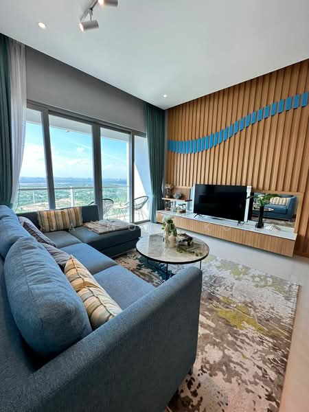 Service Residence for Sale at Southern Marina Residences - Jasmond Koh - Living Room - PropertyGuru.com.my
