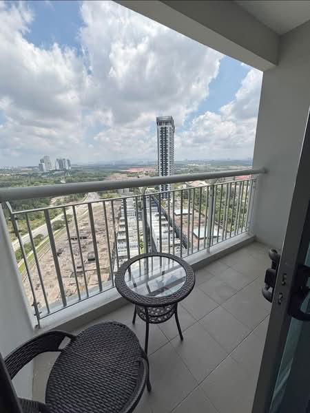 Service Residence for Rent at Teega Suites - Lee Lee - Balcony - PropertyGuru.com.my