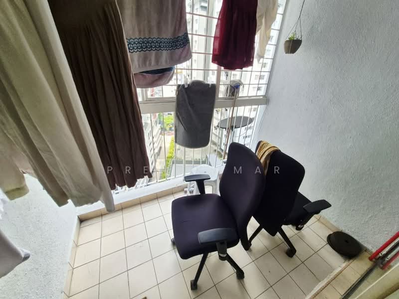 Pangsapuri untuk Dijual di Menara Pelangi - Prem Kumar - Balcony - PropertyGuru.com.my