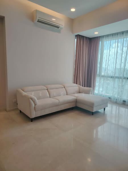 Servis Apartment untuk Disewa di Vogue Suites One - Felis See - Living Room - PropertyGuru.com.my
