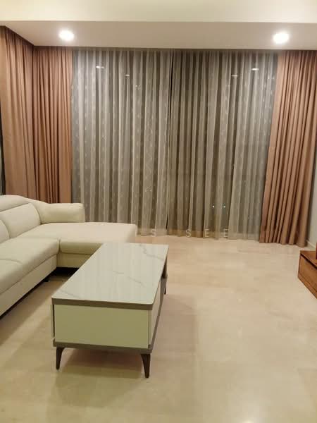 Servis Apartment untuk Disewa di Vogue Suites One - Felis See - Living Room - PropertyGuru.com.my