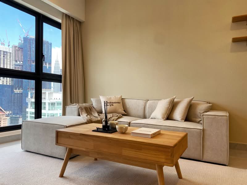 Service Residence for Rent at Agile Bukit Bintang - Mico Wong - Living Room - PropertyGuru.com.my