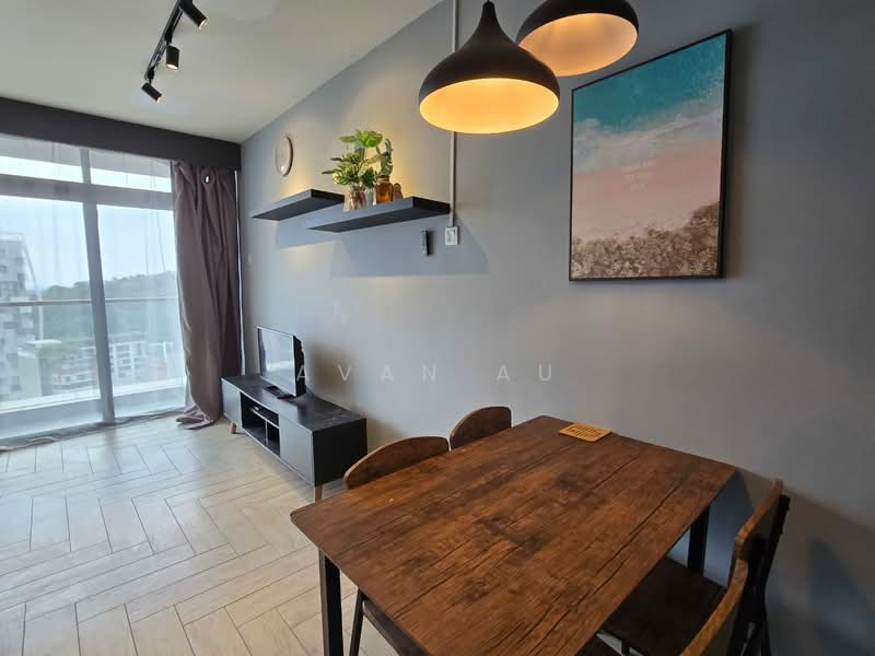 Service Residence for Rent at SOHO @ Empire City - AVAN AU - Living Room - PropertyGuru.com.my
