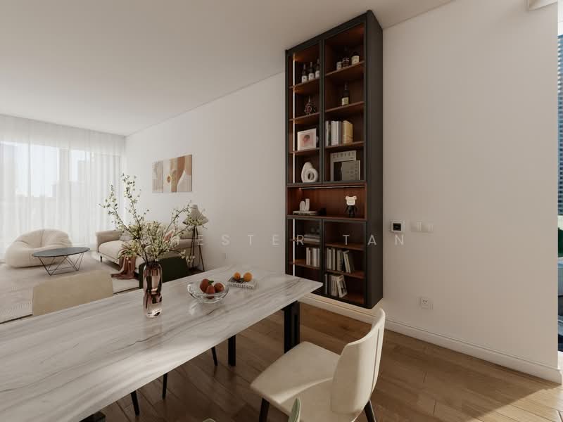 Damansara City Residency (DC Residensi) untuk Untuk Disewa - RM 10,000 /bulan, Mac 2026 - Living Room - PropertyGuru.com.my