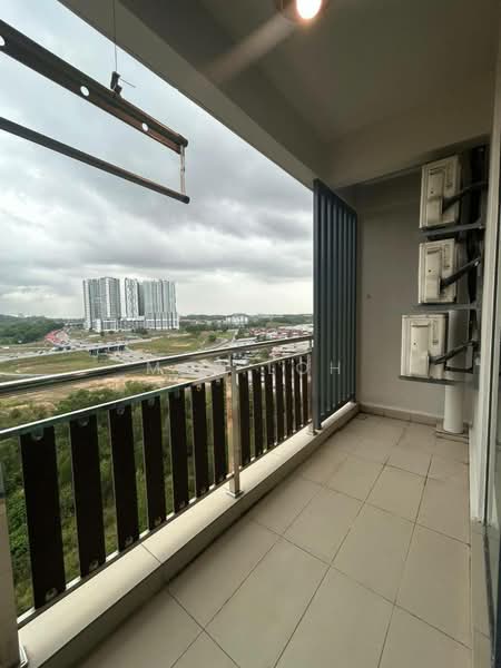 Service Residence for Rent at D'Secret Garden (Pangsapuri Kempas Indah) - Max Loh - Balcony - PropertyGuru.com.my