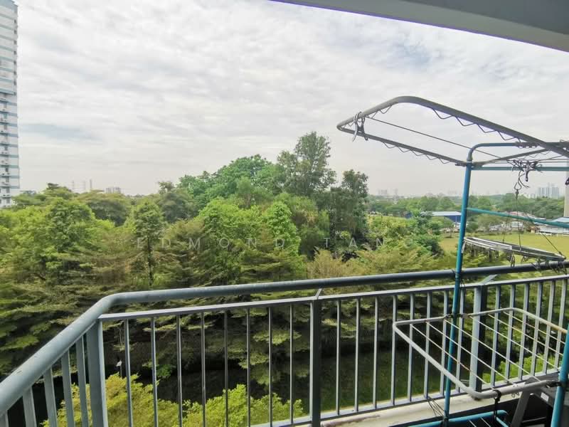 Service Residence for Rent at D'Ambience Residences (Pangsapuri Ikatan Flora) - Edmond Tang - Balcony - PropertyGuru.com.my