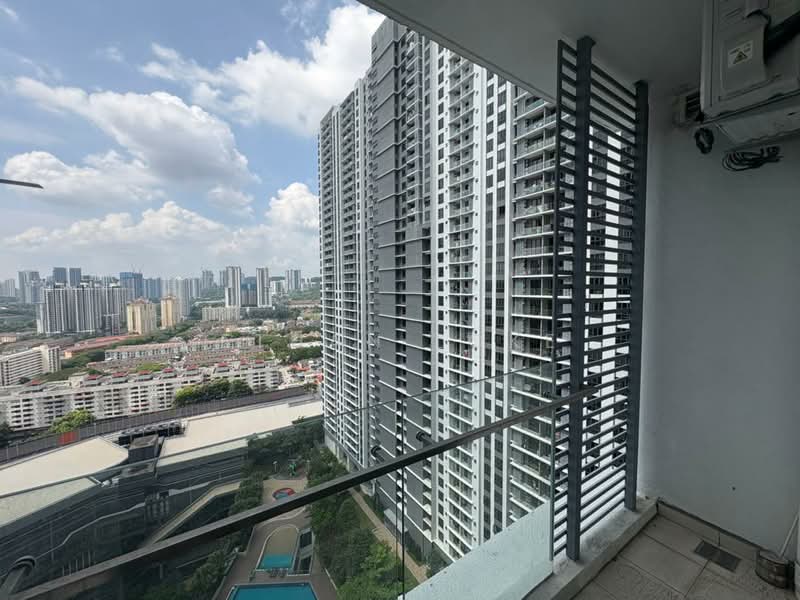 United Point (Residensi Berpadu) untuk Untuk Disewa - RM 1,700 /bulan, Mac 2026 - Balcony - PropertyGuru.com.my