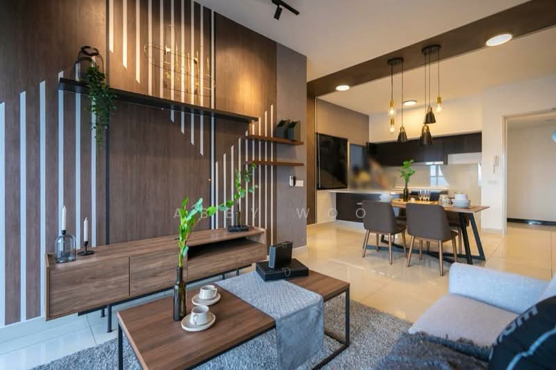 Service Residence for Rent at Setia City Residences - Abby Woo - Living Room - PropertyGuru.com.my