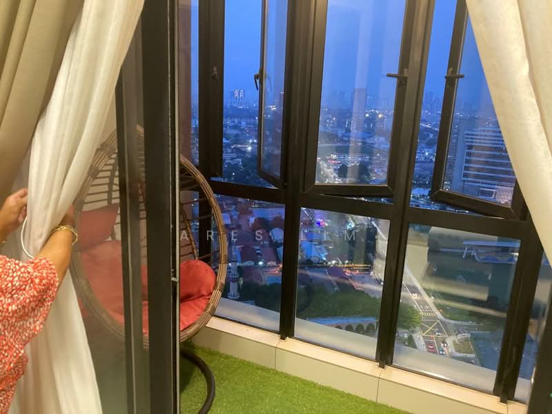 Condominium for Rent at The Haute Gurney - Ares Lim - Balcony - PropertyGuru.com.my