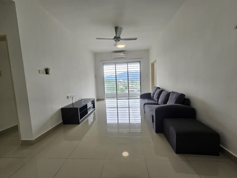 Kondominium untuk Disewa di Green Terrain (Prima Villa) - Kent Fatt - Living Room - PropertyGuru.com.my