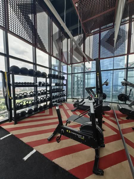 Service Residence for Sale at TRX Residences - Mak Oliver - Gym - PropertyGuru.com.my