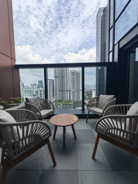Service Residence for Sale at TRX Residences - Mak Oliver - Balcony - PropertyGuru.com.my