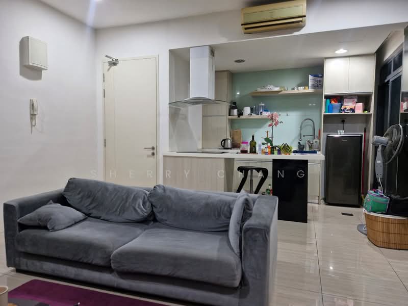 Service Residence for Sale at Eve Suite / NZX Square - Sherry Chang - Living Room - PropertyGuru.com.my