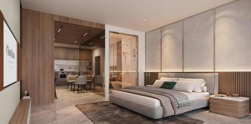 Service Residence for Sale at CloutHaus Residences - Kevin Chew - Bedroom - PropertyGuru.com.my