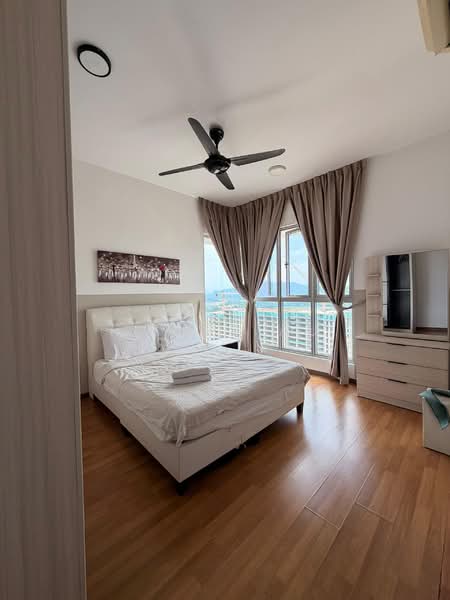 Service Residence for Rent at Greenz (Residensi Flora) @ One South - Janet Au - Bedroom - PropertyGuru.com.my