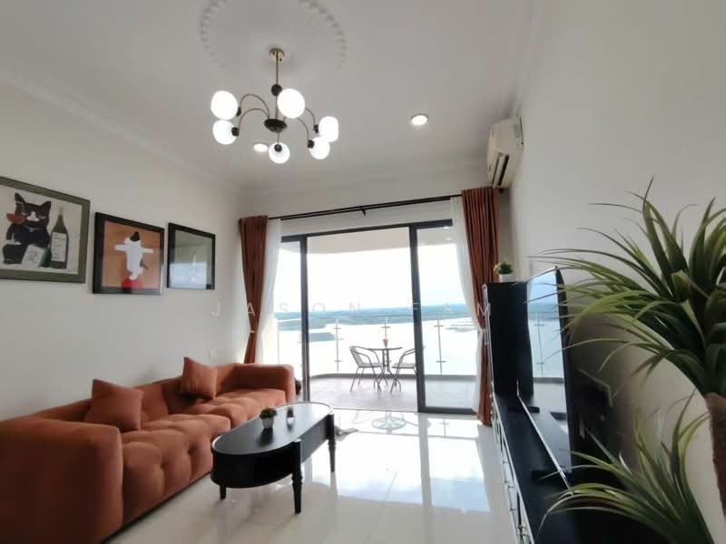Condominium for Rent at Kings Bay @ Country Garden Danga Bay - Jason Fam - Living Room - PropertyGuru.com.my