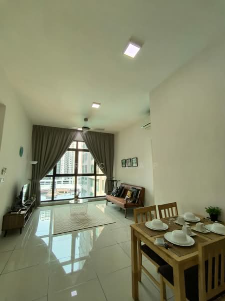 Service Residence for Rent at Conezion Residences - Eric Yap - Living Room - PropertyGuru.com.my