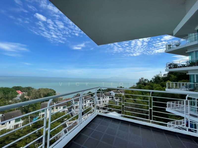 Kondominium untuk Disewa di Bayu Ferringhi Condominiums - Vick Teoh - Balcony - PropertyGuru.com.my